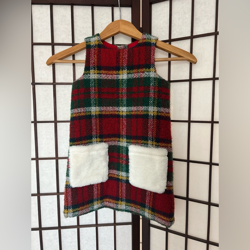 Hatley Holiday Plaid Jumper/Dress